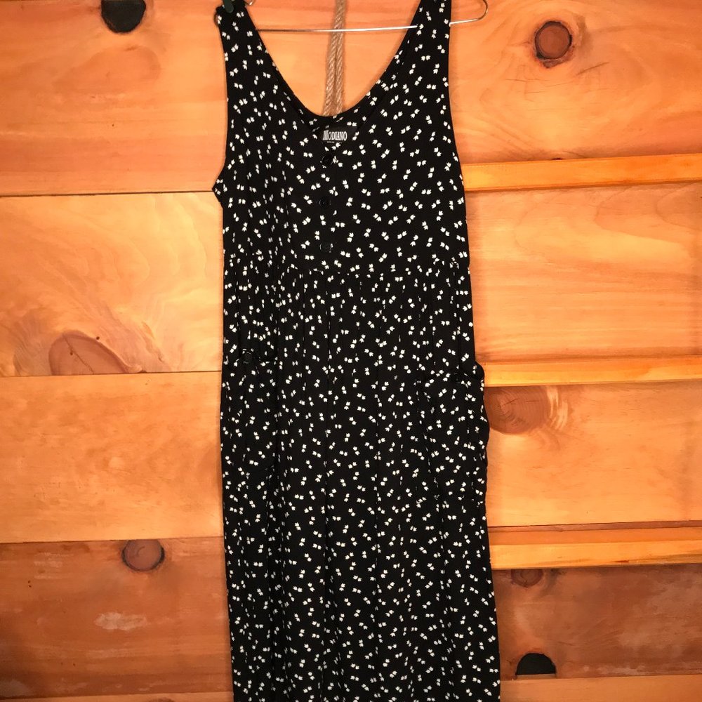 VINTAGE MODIANO 1980’S/1990’S GRUNGE FLORAL RAYON SCHOOLGIRL BOHO PRARIE HIPPIE